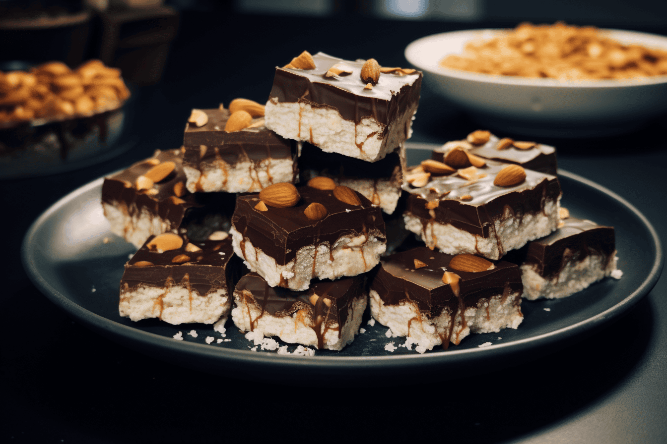 Keto Almond Joy Fat Bomb Squares Lazy Keto Application