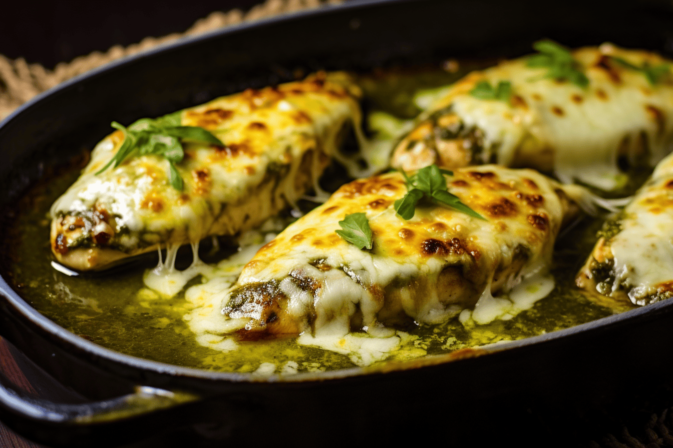 Keto Baked Pesto Chicken - Lazy Keto App