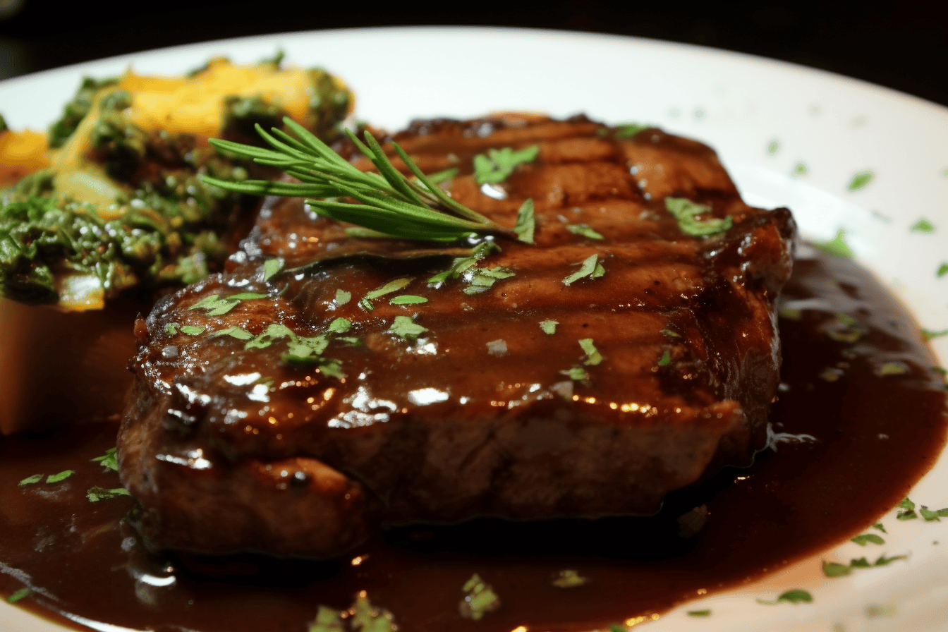 Balsamic Mustard Steaks