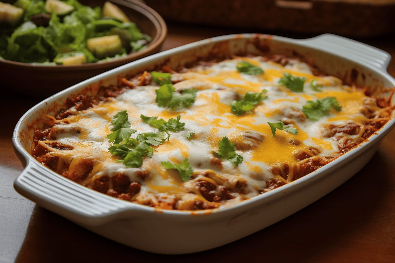 Keto Beefy Taco Casserole - Lazy Keto Application