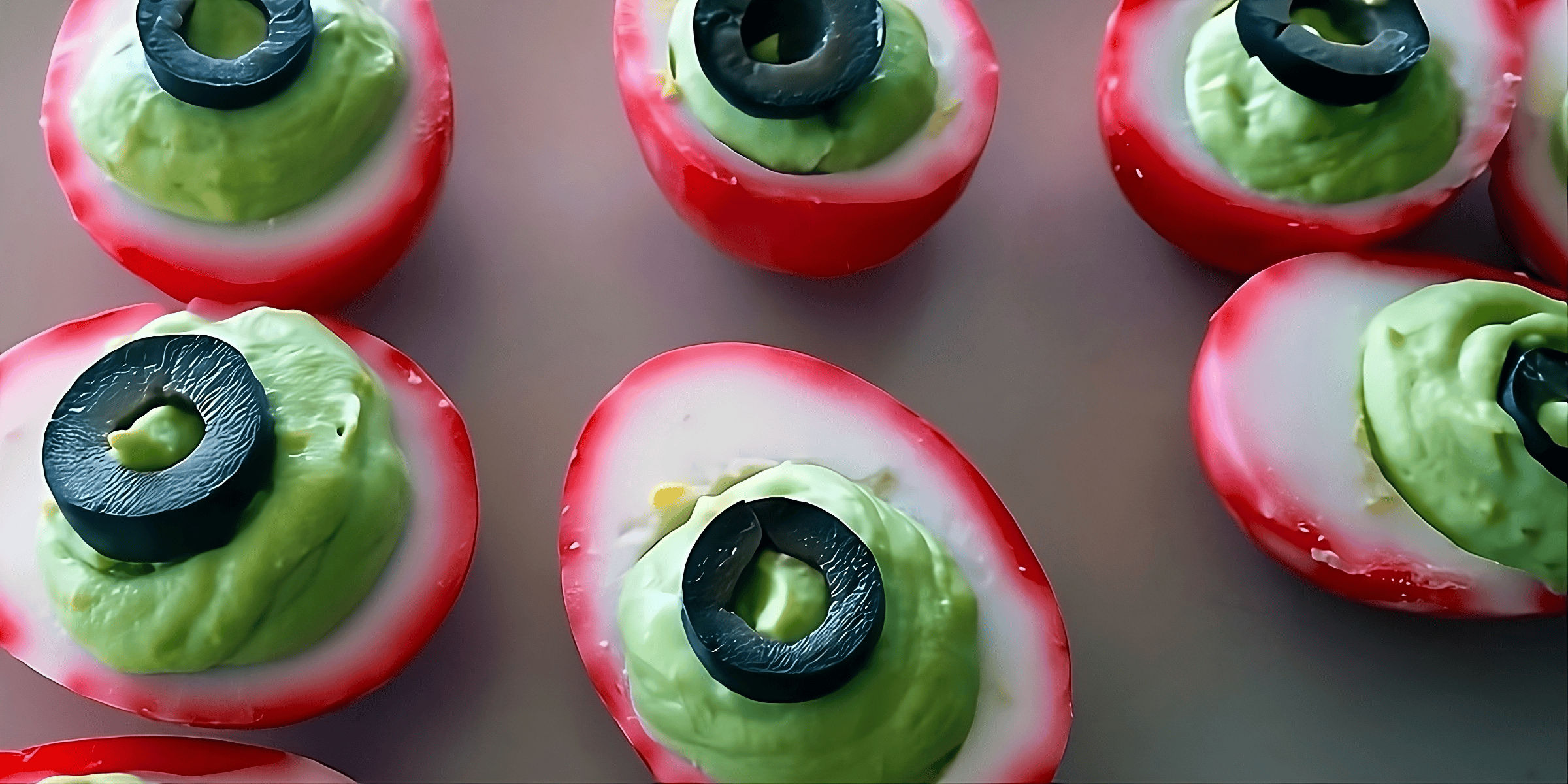 Keto Bloodshot Devilled Eggs - Lazy Keto App