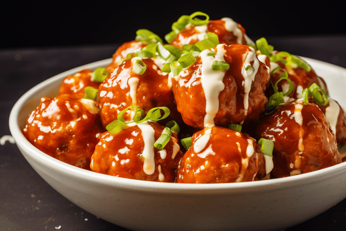 Buffalo Chicken Meatballs