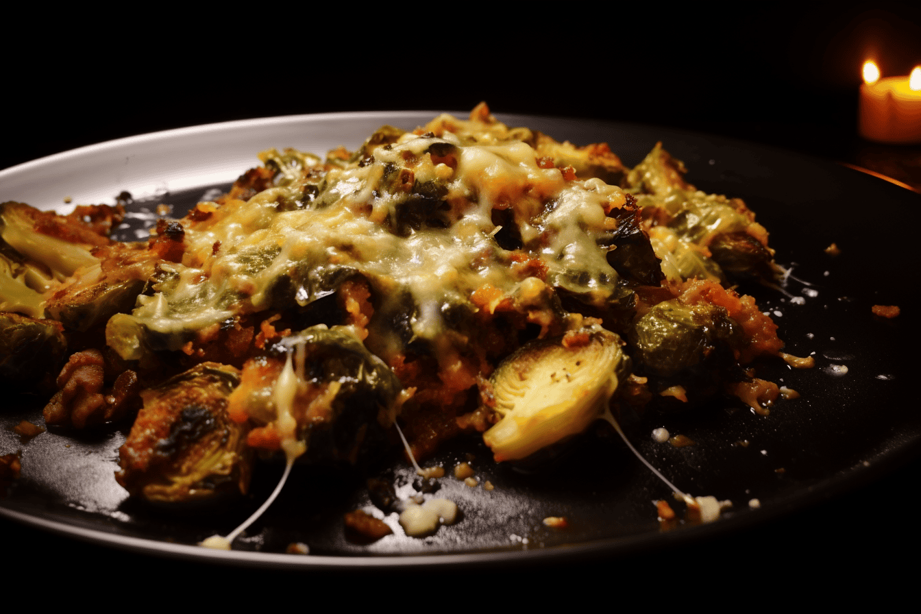 Cheesy Brussels Sprouts