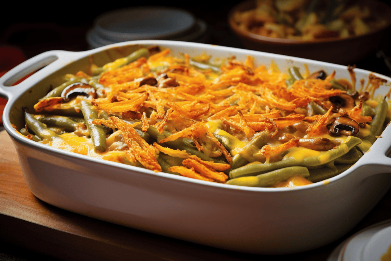 Cheesy Green Bean Casserole