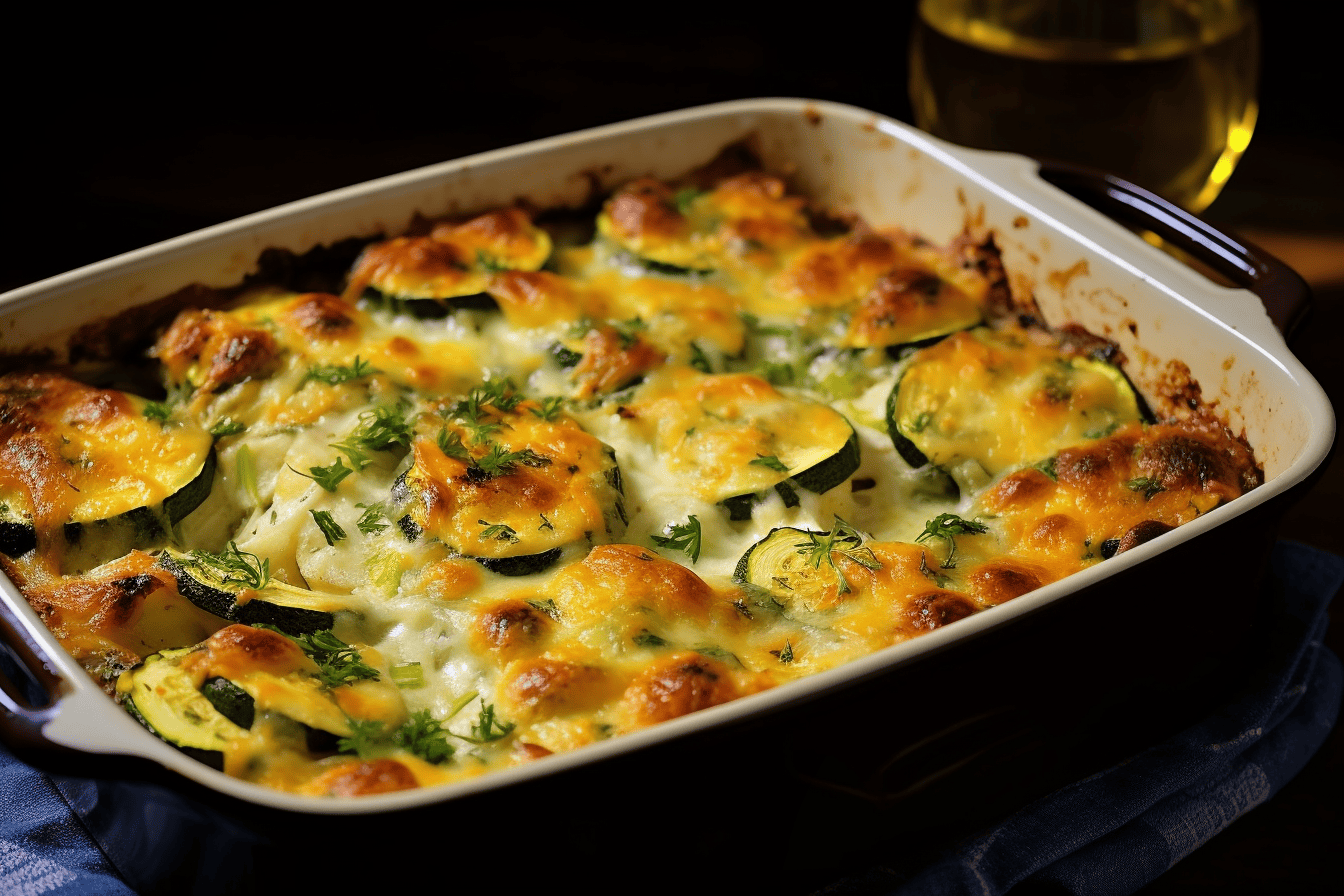 Cheesy Zucchini Casserole