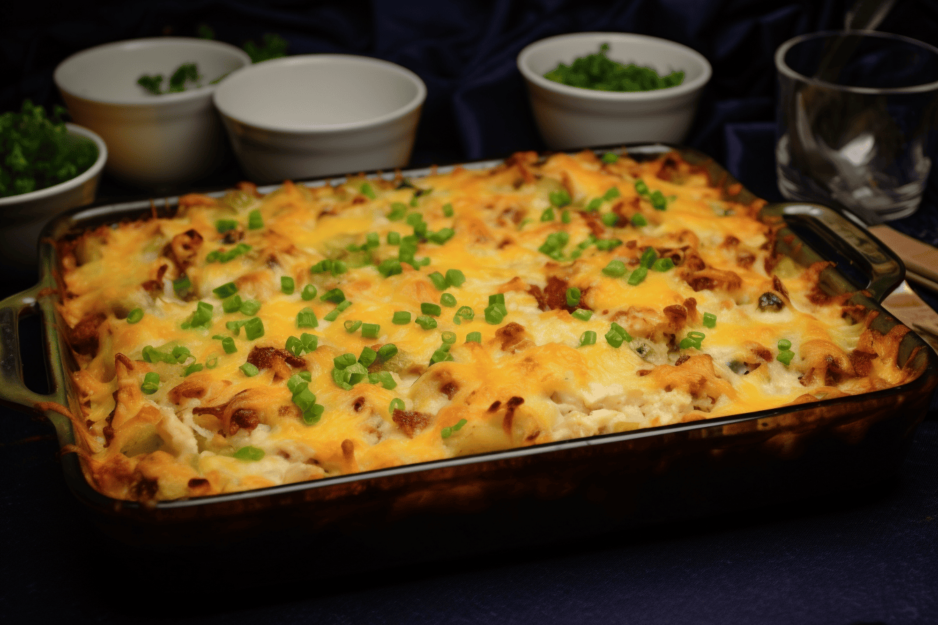 Keto Chicken Cauliflower Casserole - Lazy Keto App