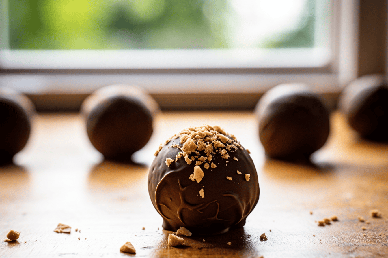 Keto Chocolate Peanut Butter Balls - Lazy Keto App