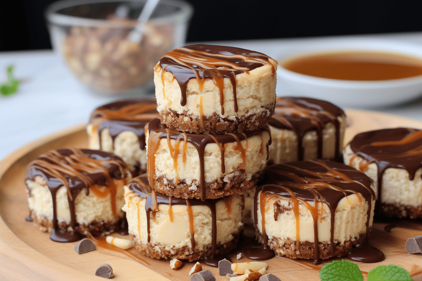 Chocolate Peanut Butter Cheesecake Bites: keto recipe with 5.7g net carbs