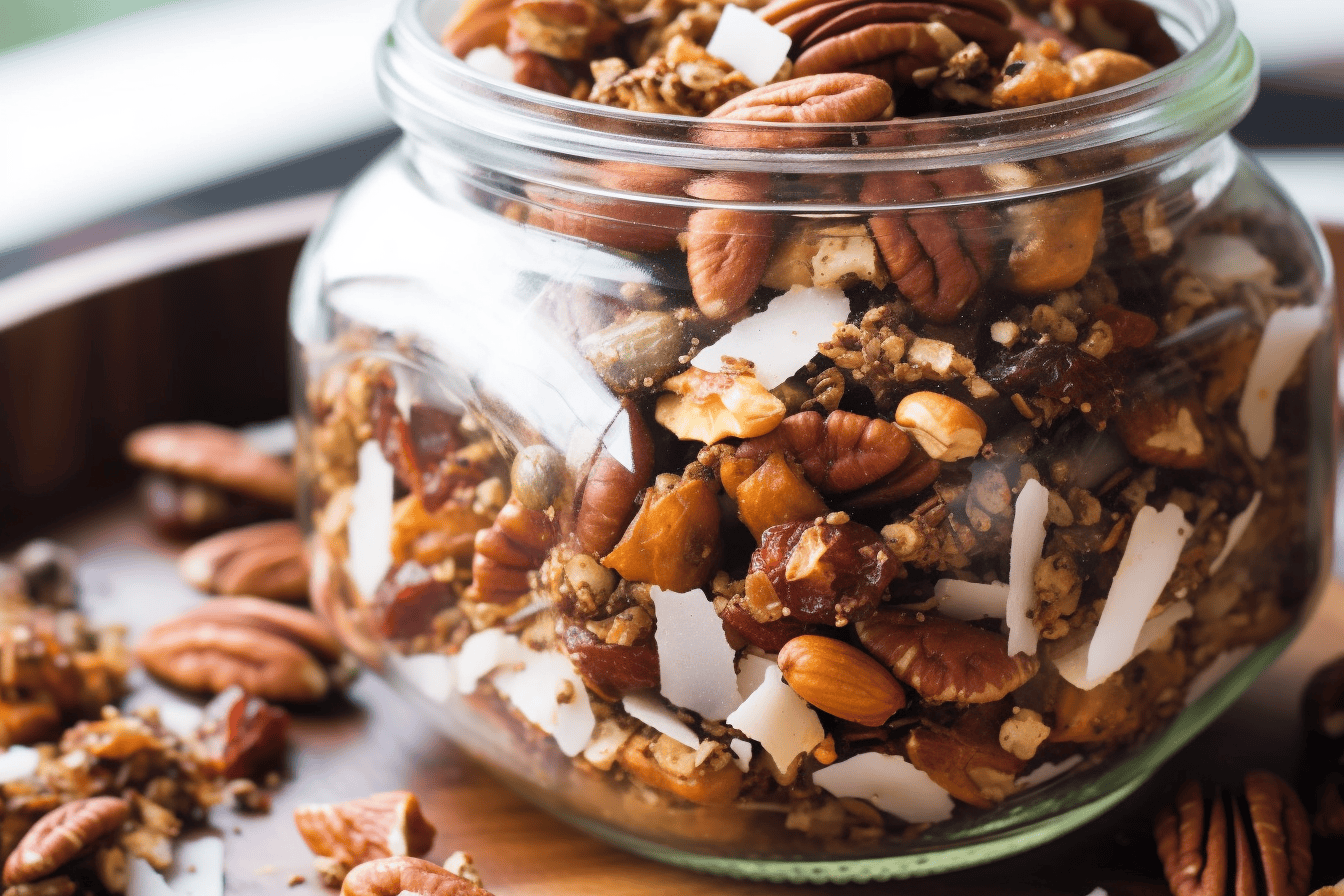 Keto Cinnamon Granola - Lazy Keto App