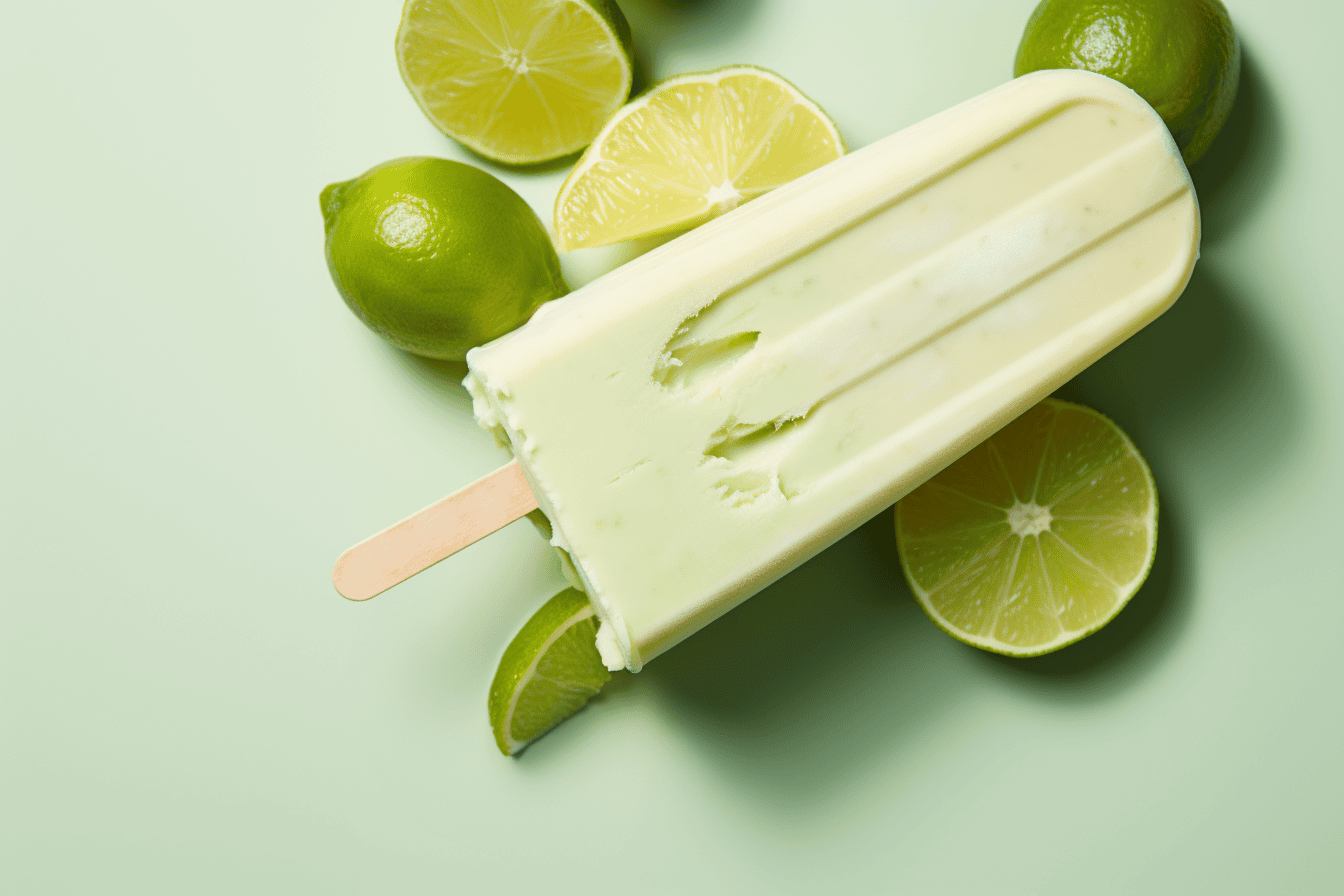 Keto Coconut & Lime Avocado Popsicles - Lazy Keto App