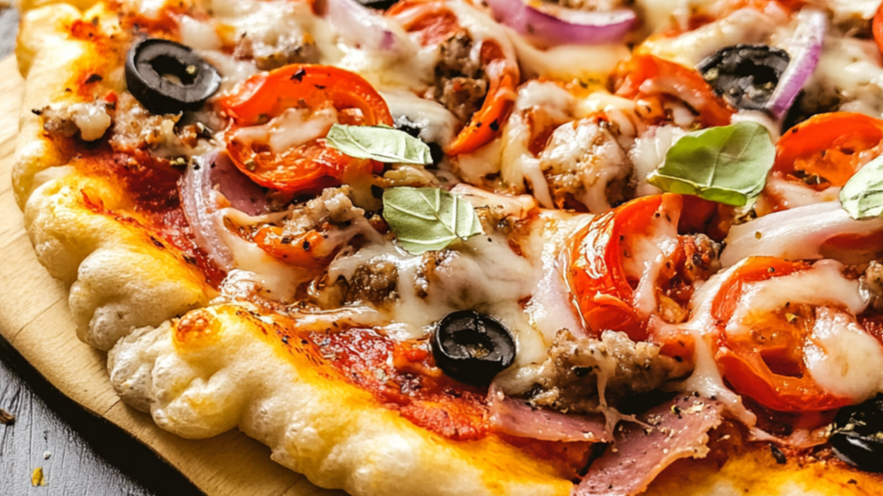 Cottage Cheese Pizza: keto recipe with 4.6g net carbs