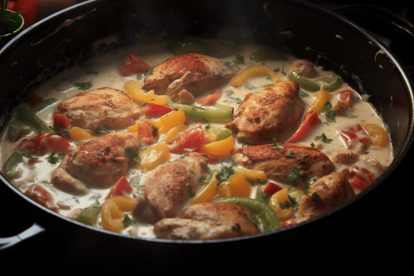 Creamy Chicken Scampi