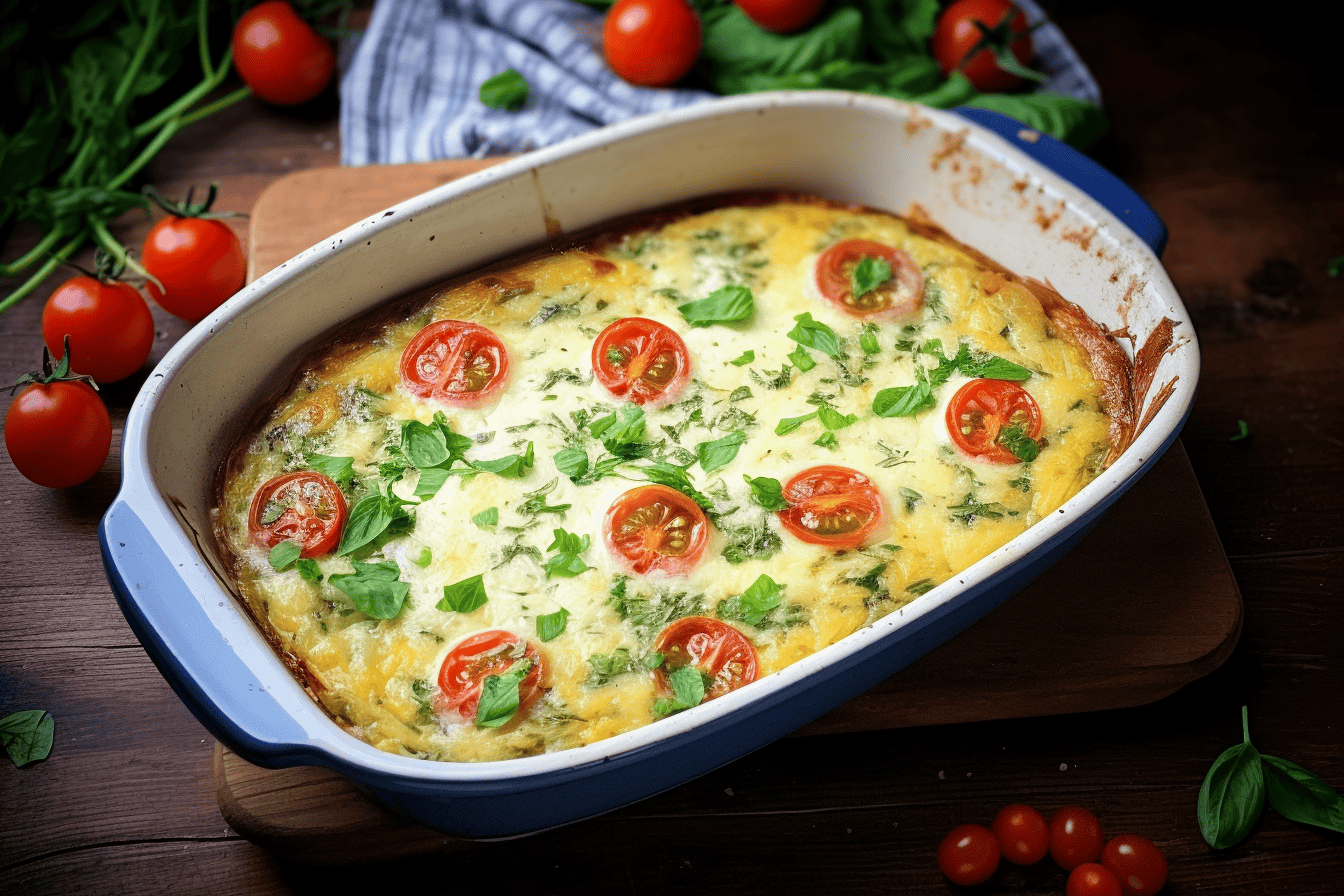 Keto Crustless Bacon And Egg Pie - Lazy Keto Application