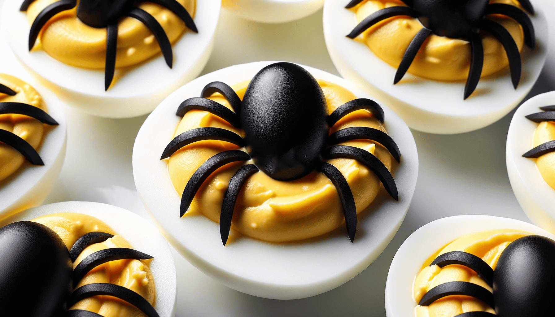 Halloween Deviled Eggs