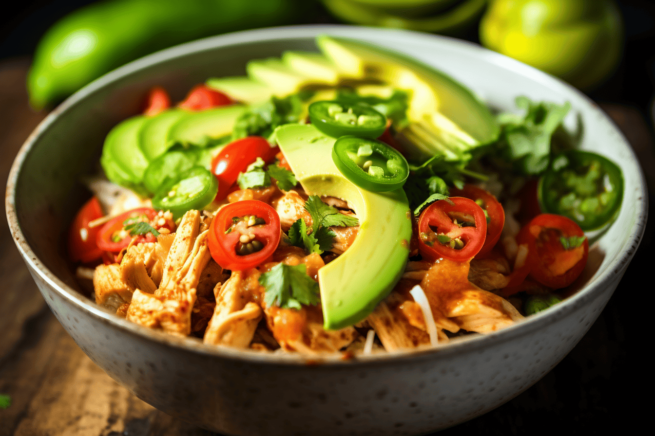 Instant Pot Carne Asada Chicken Bowls • Laugh Eat Learn