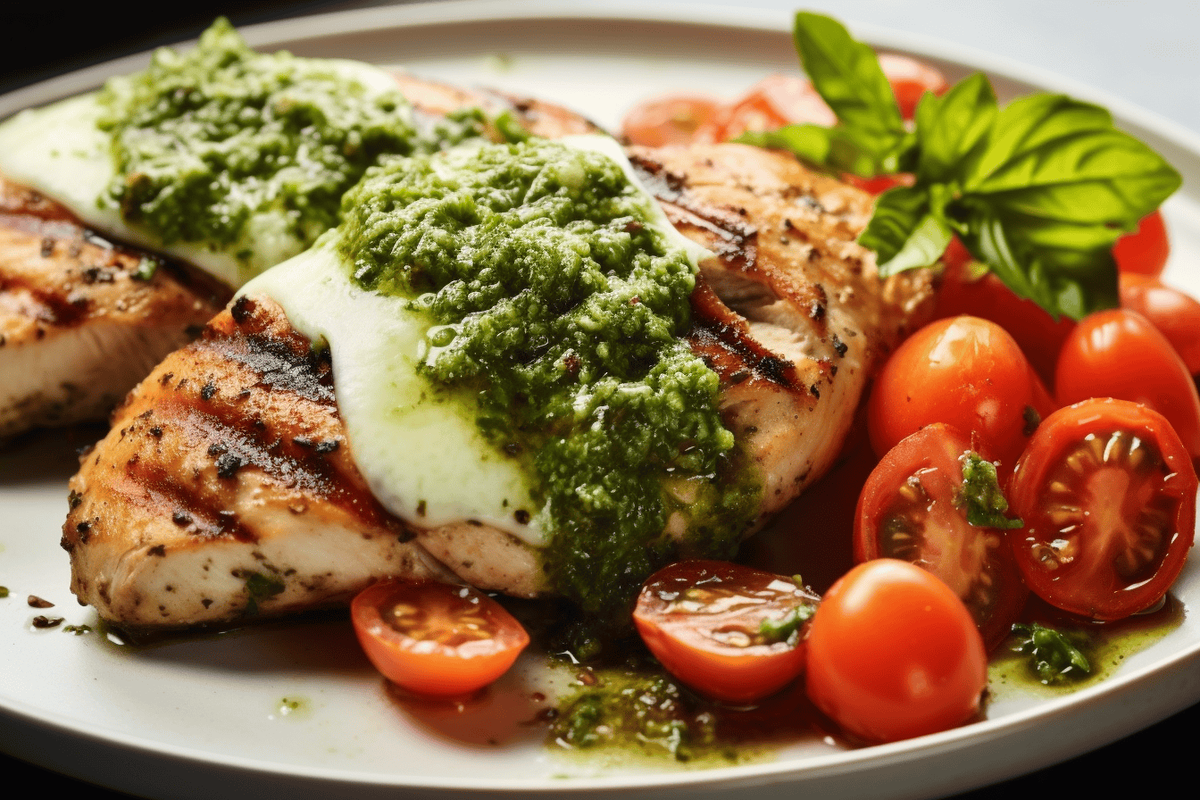 Lazy Pesto Chicken