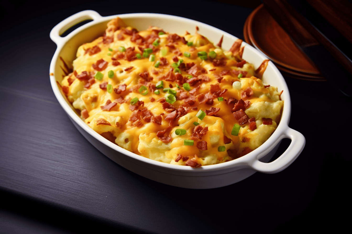 Loaded Cheesy Cauliflower