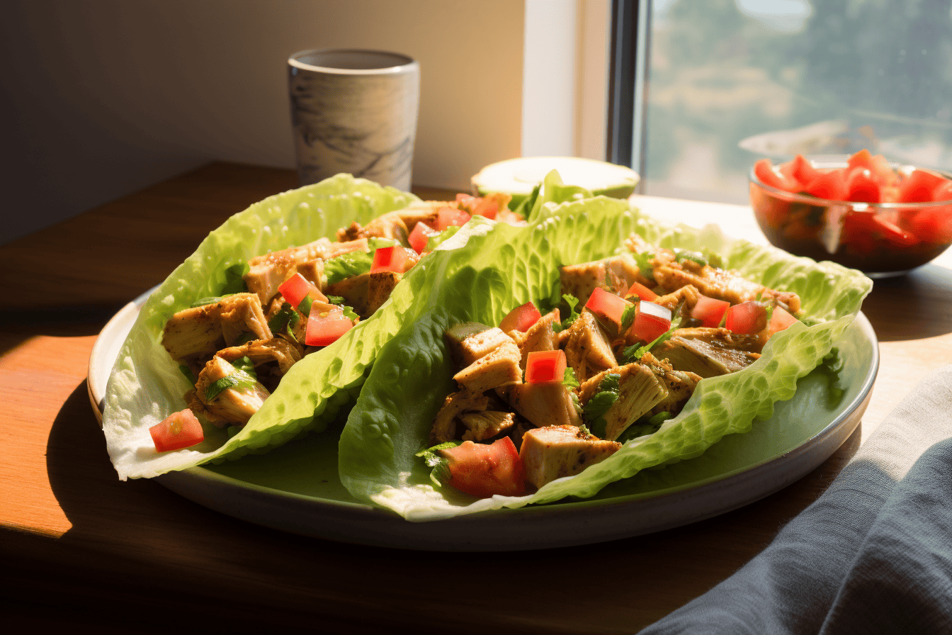 Keto Mexican Chicken Lettuce Wraps Lazy Keto Application