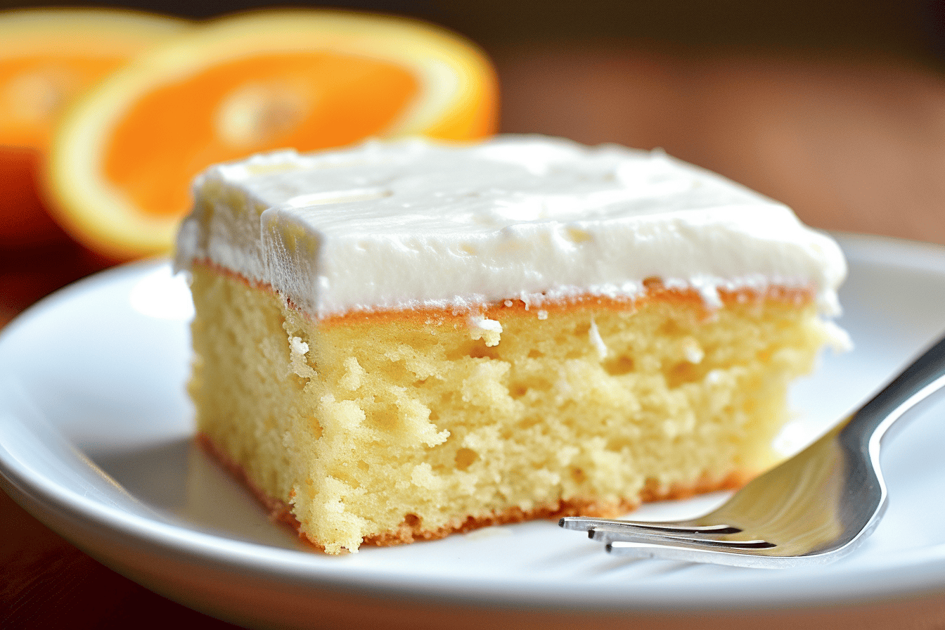 Easy Orange Soda Cake Recipe - All Things Mamma