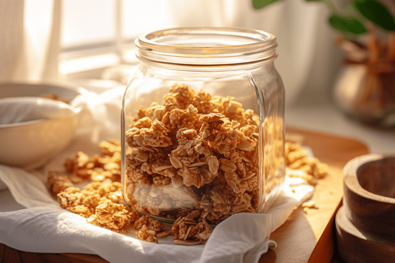 Keto Peanut Butter Granola - Lazy Keto App