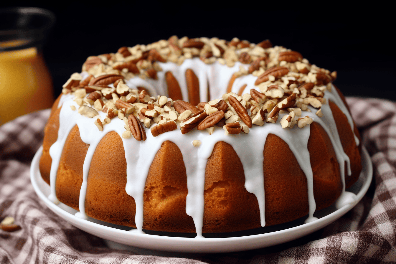 Keto Pecan Pie Bundt Cake - Lazy Keto App