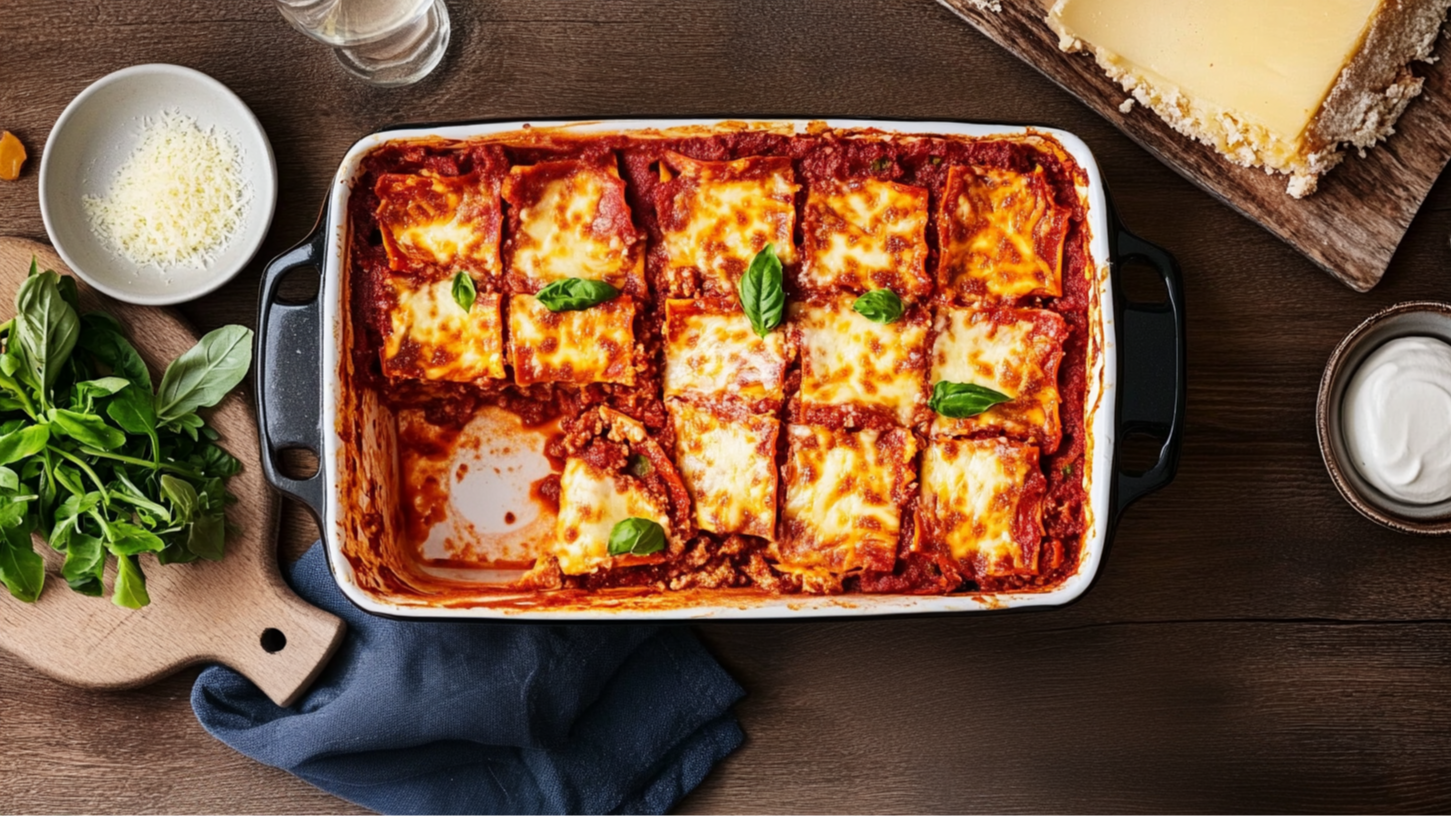 Keto Pepperoni Lasagna - Lazy Keto App