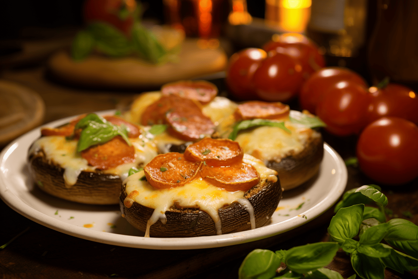 Keto Portobello Pizza - Lazy Keto App