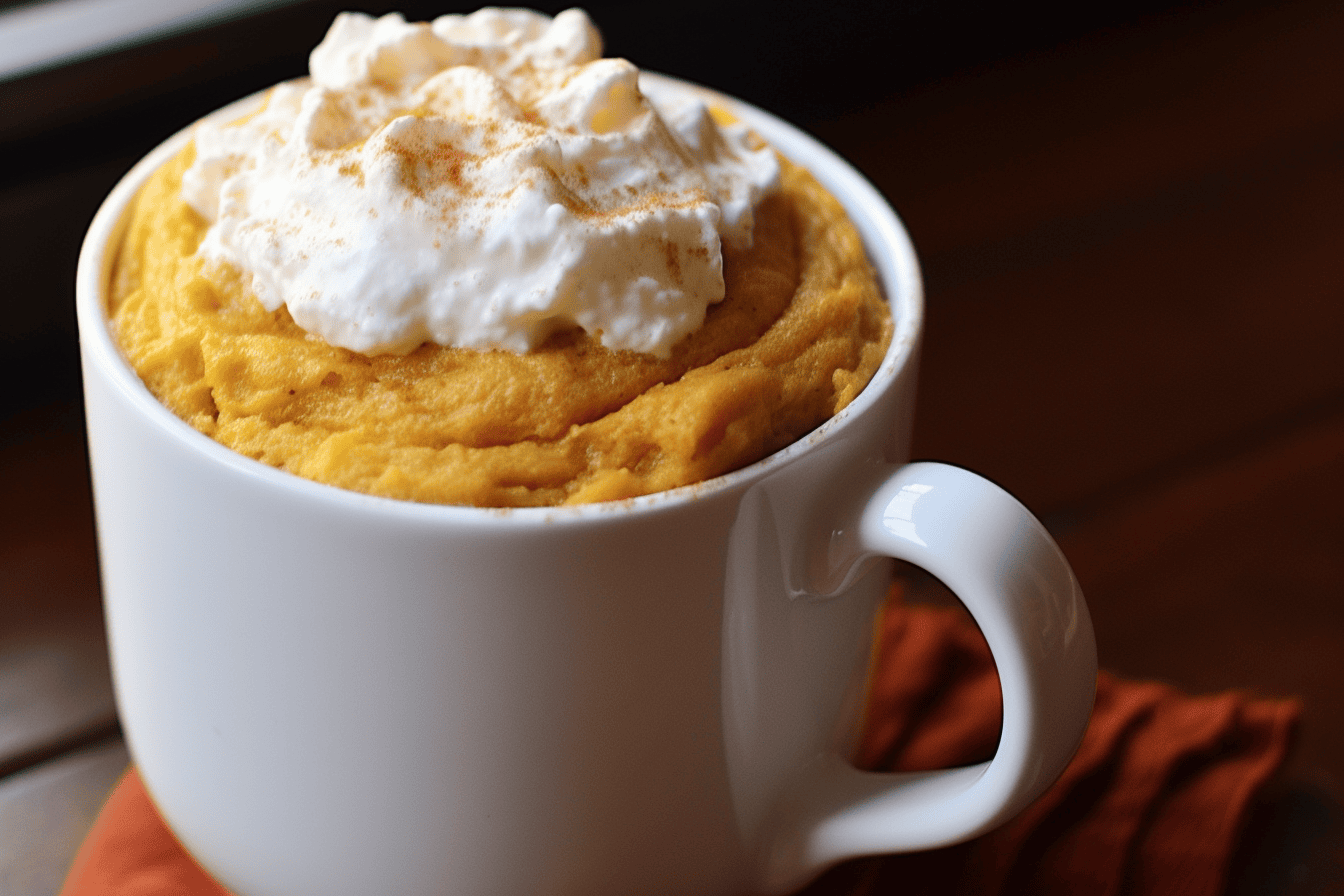 Keto Pumpkin Mug Cake - Lazy Keto App