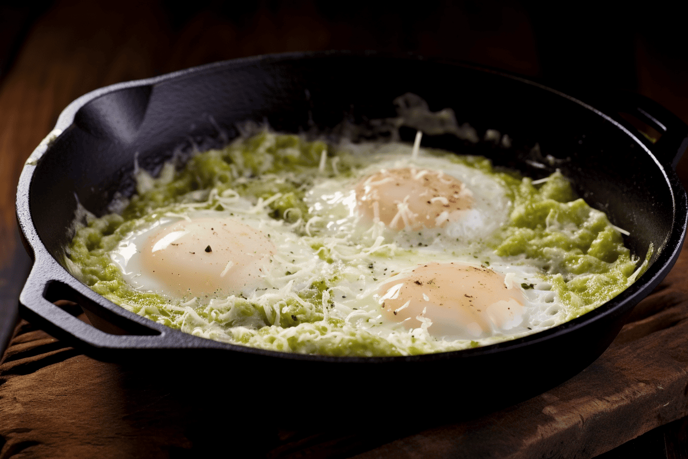 Salsa Verde Eggs