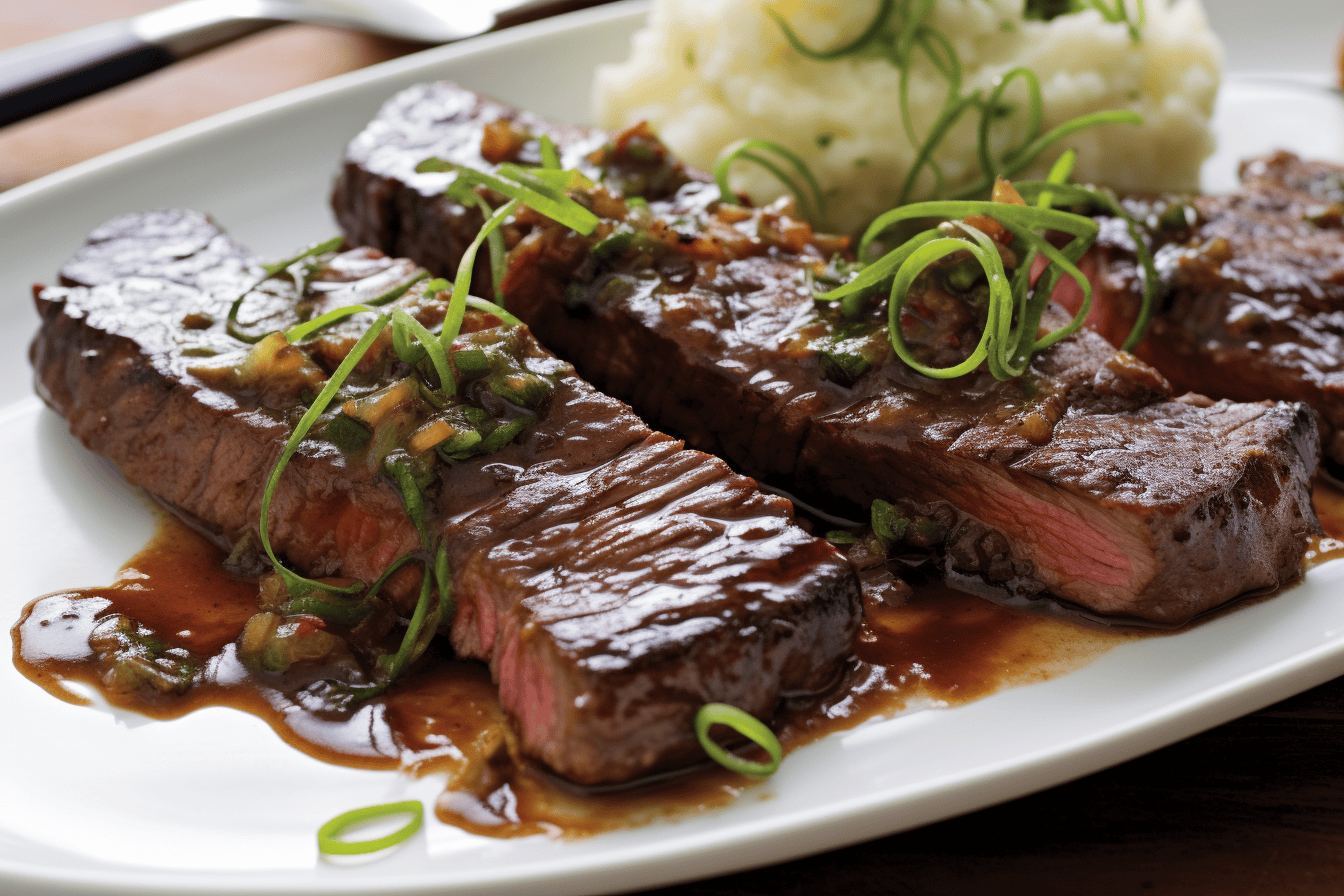 Keto Skirt Steak with French Onion Gravy Lazy Keto Application