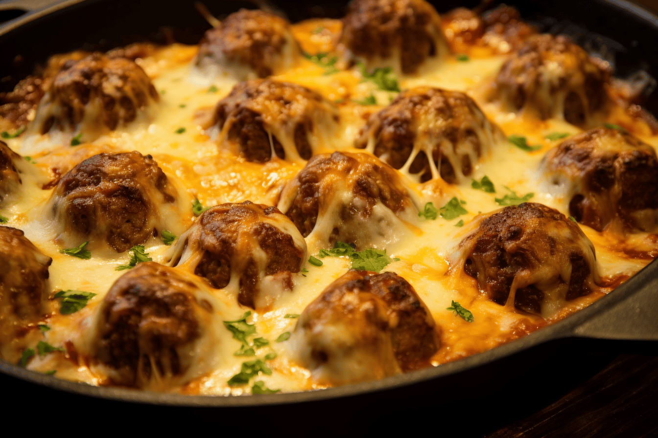 Keto Smoked Gouda Cheeseburger Meatballs - Lazy Keto App