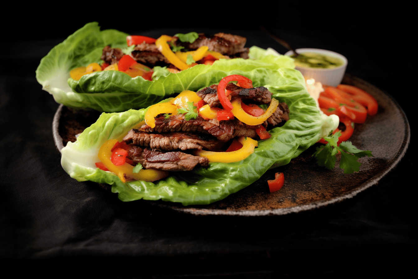 Keto Spicy Carne Asada Steak Lettuce - Lazy Keto App