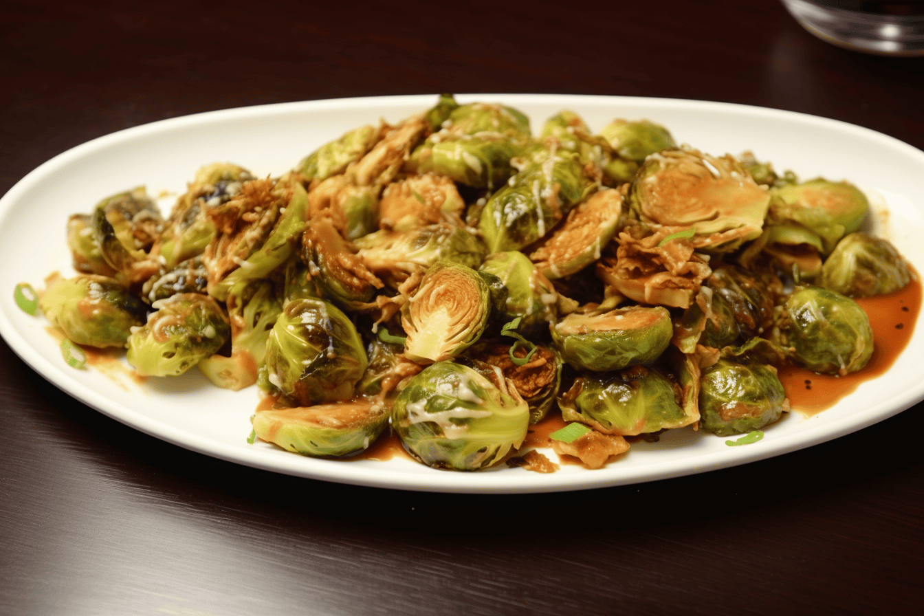 Spicy Fried Brussels Sprouts