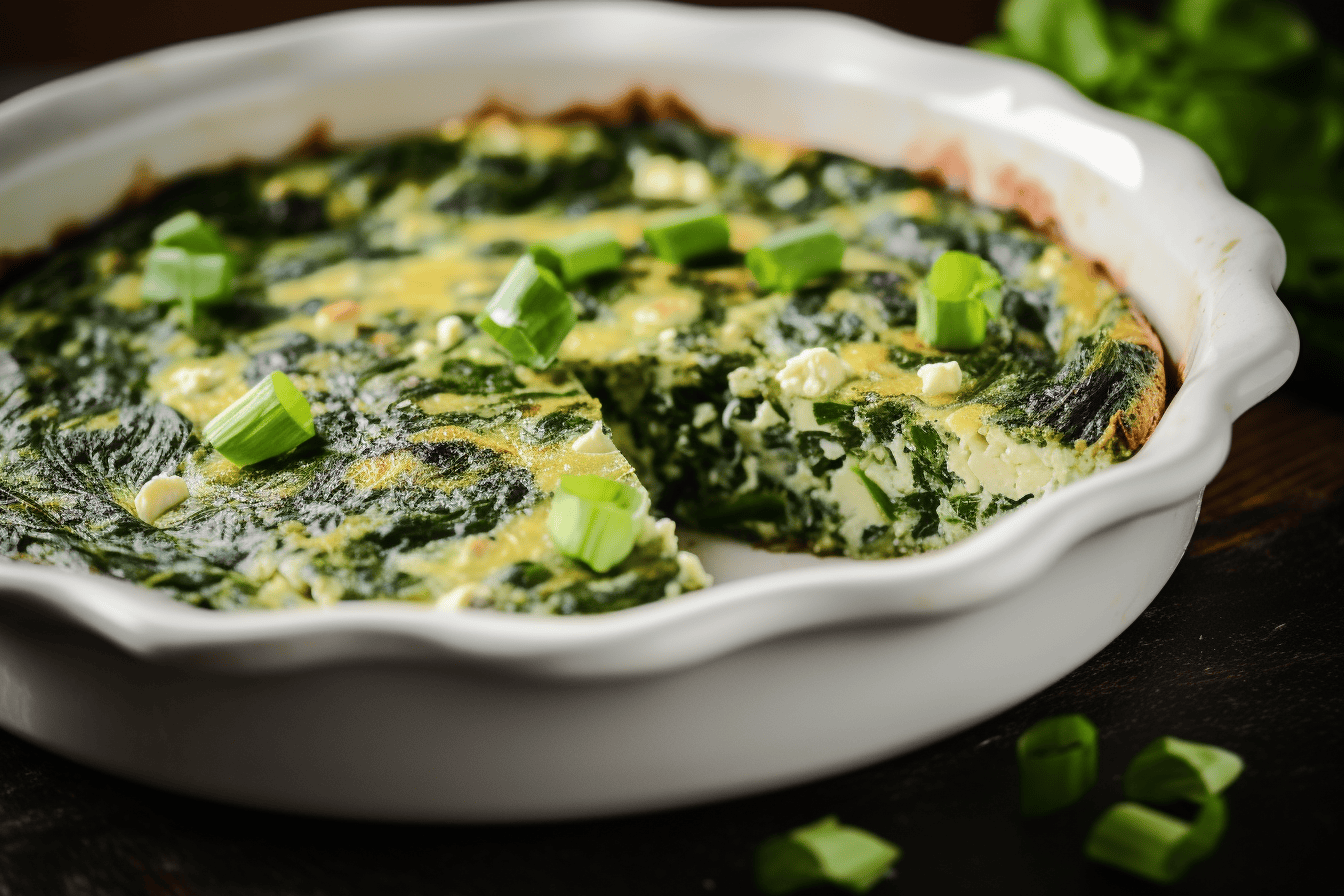 Keto Spinach and Feta Pie Lazy Keto Application