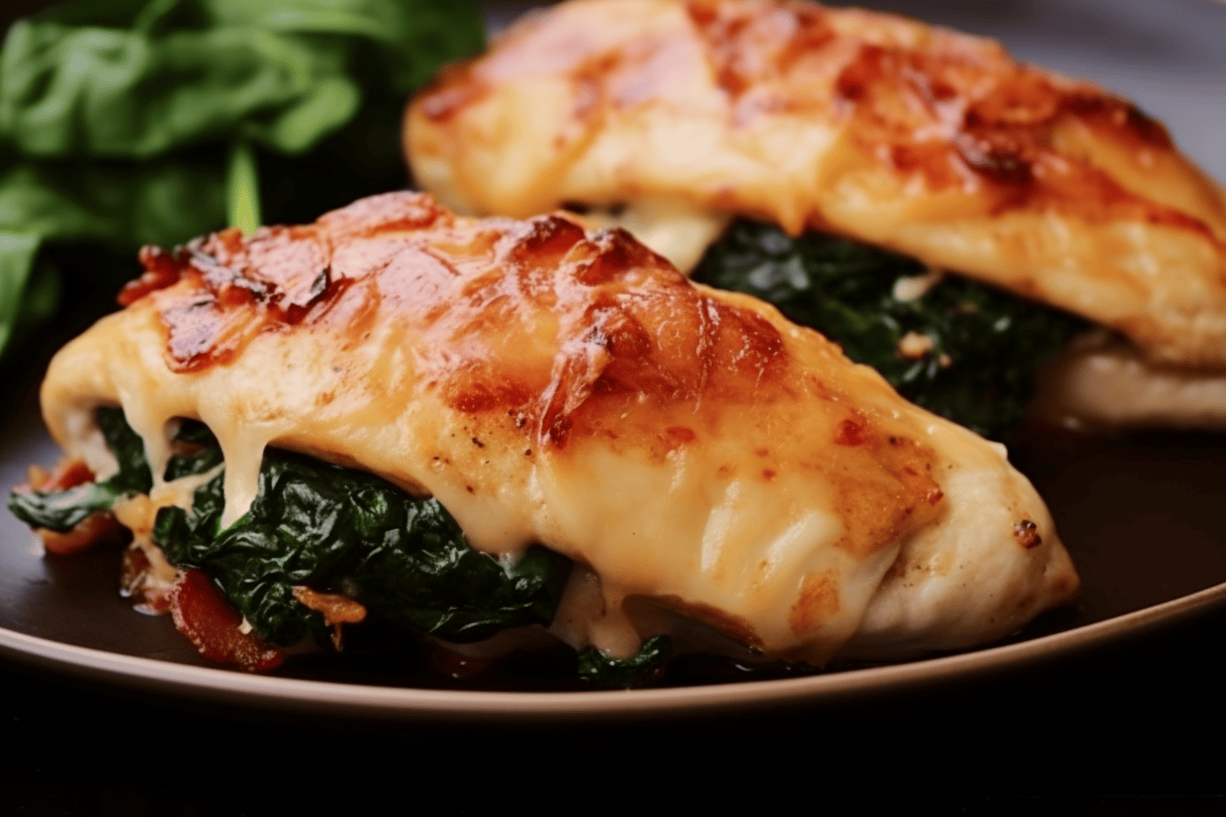Spinach Stuffed Chicken 