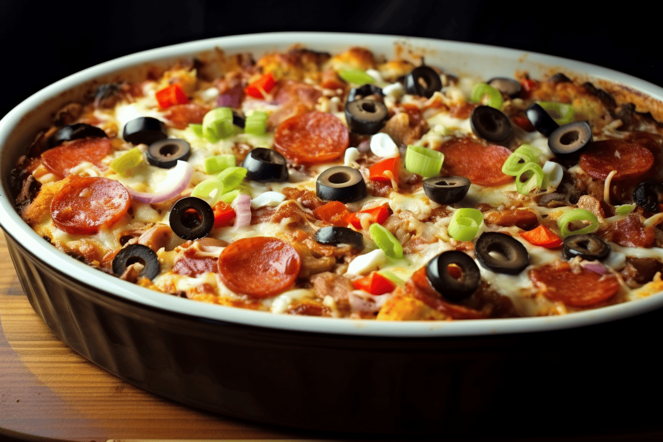 Keto Supreme Pizza Casserole - Lazy Keto App