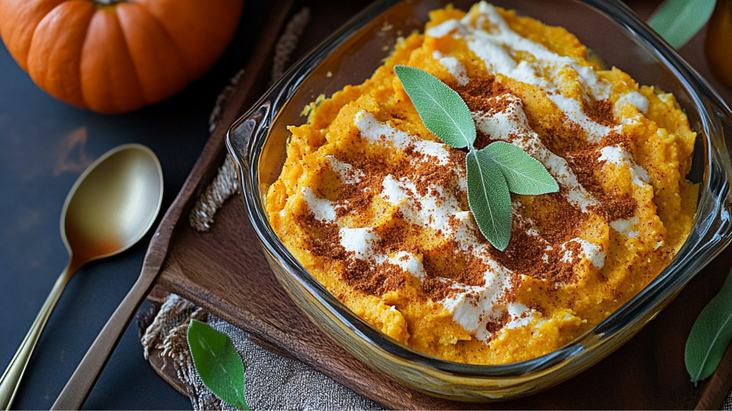 Keto Sweet Pumpkin Keto Cauliflower Puree - Lazy Keto App