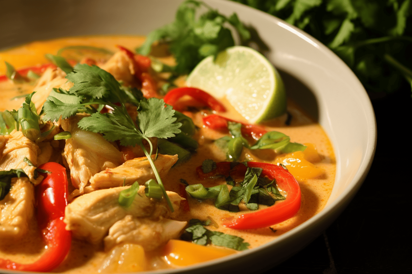Keto Thai Coconut Curry Chicken - Lazy Keto App